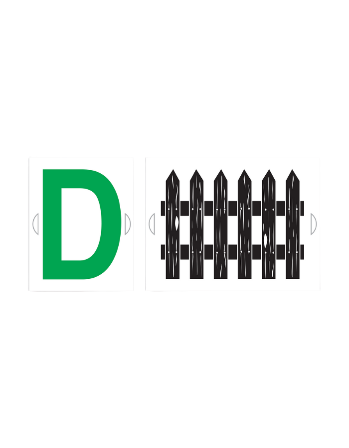 D-Fence Chant Sign Set