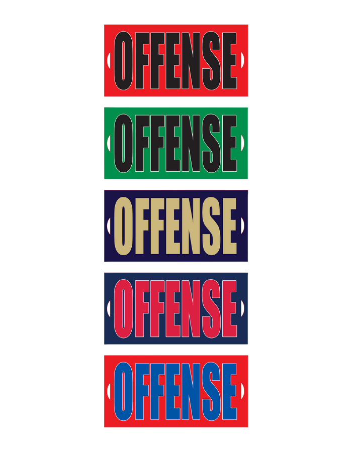 Offense Chant Sign