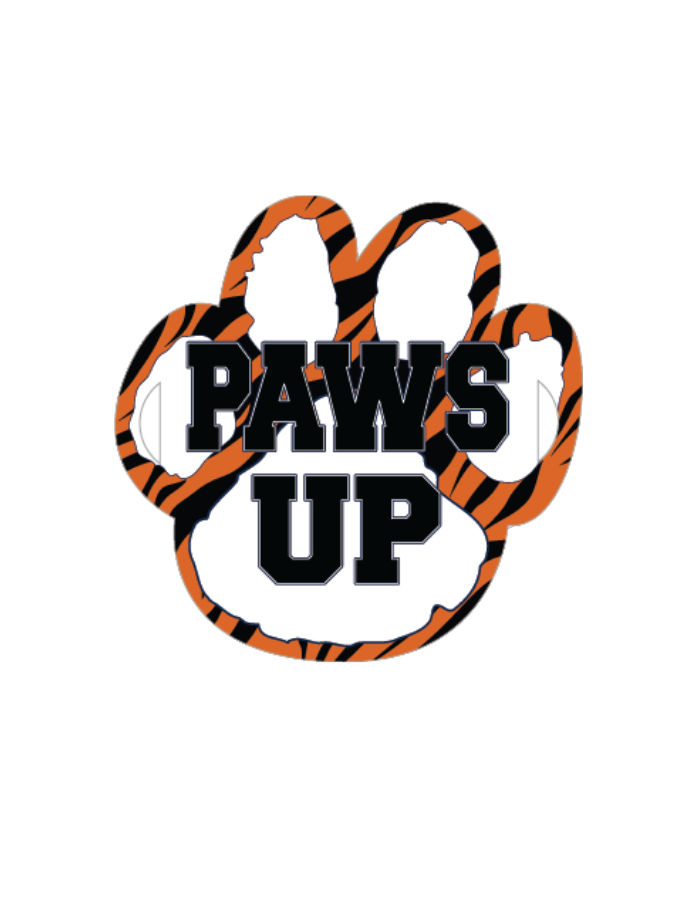 Animal Print Paw Chant Sign