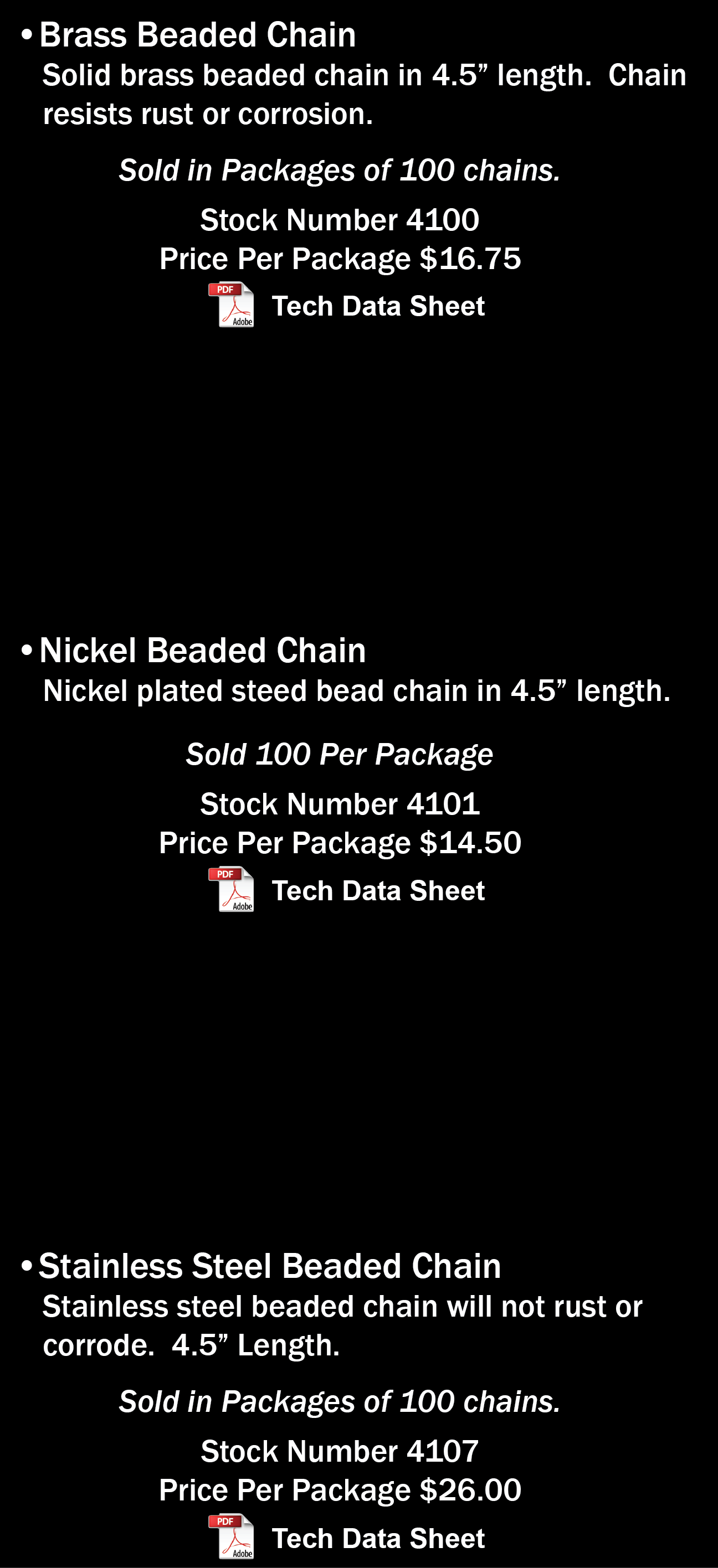 Beaded Chain