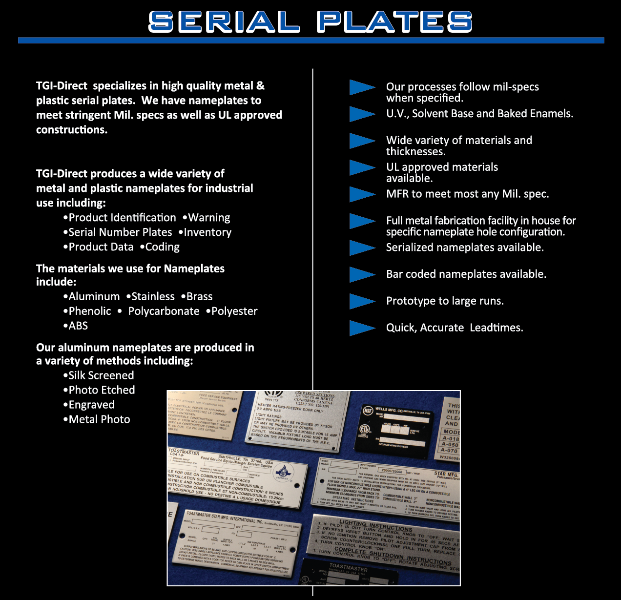 Serial Plates