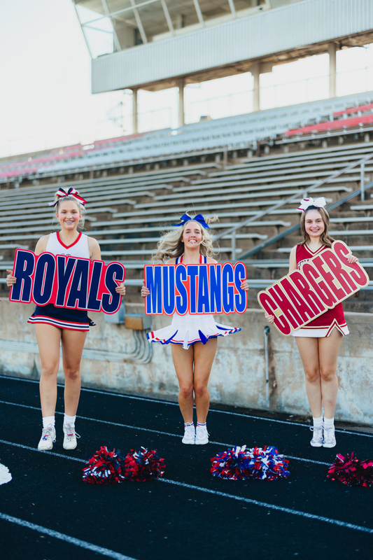 Mascot Name Chant Sign