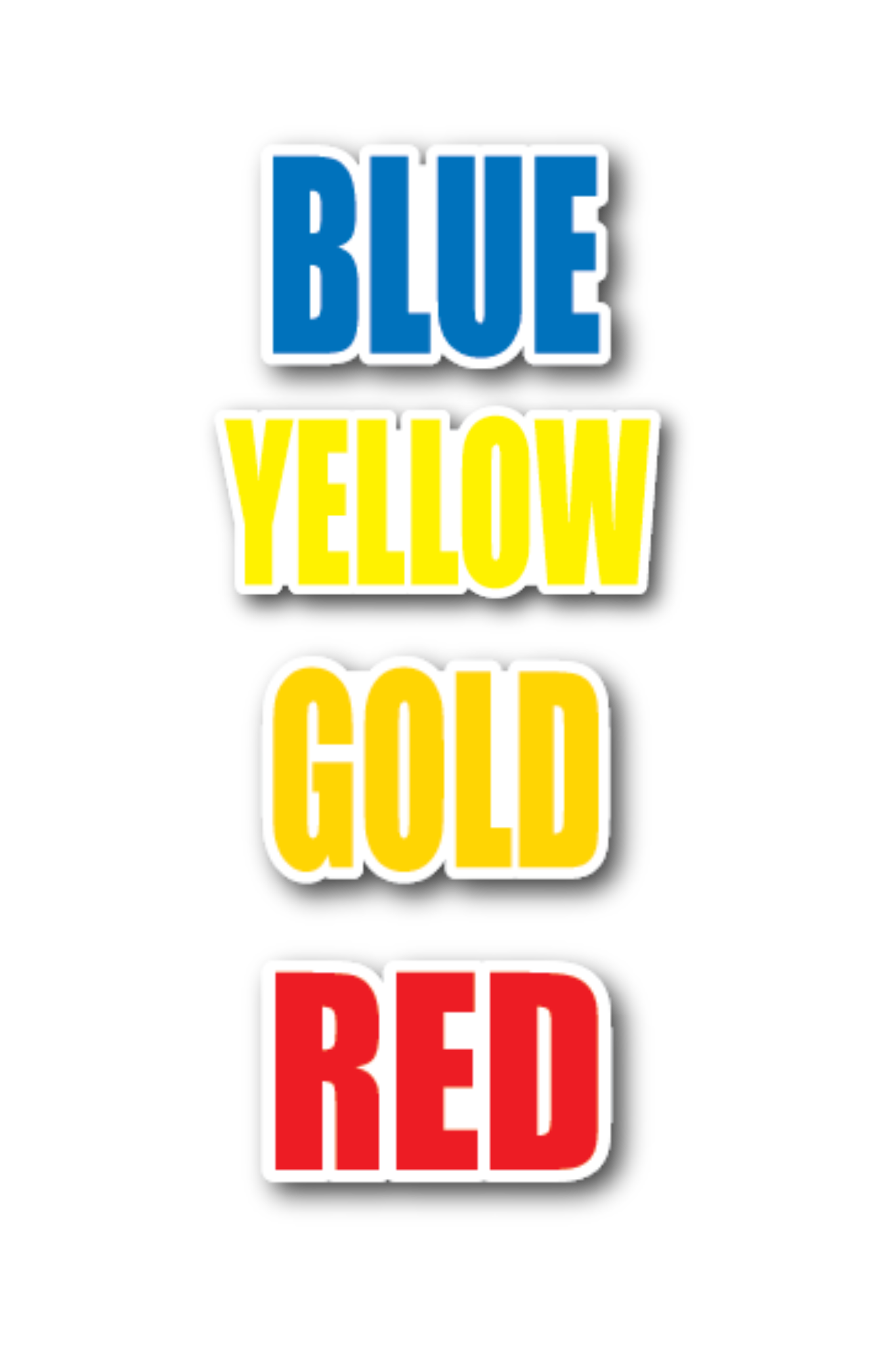 Color Chant Sign