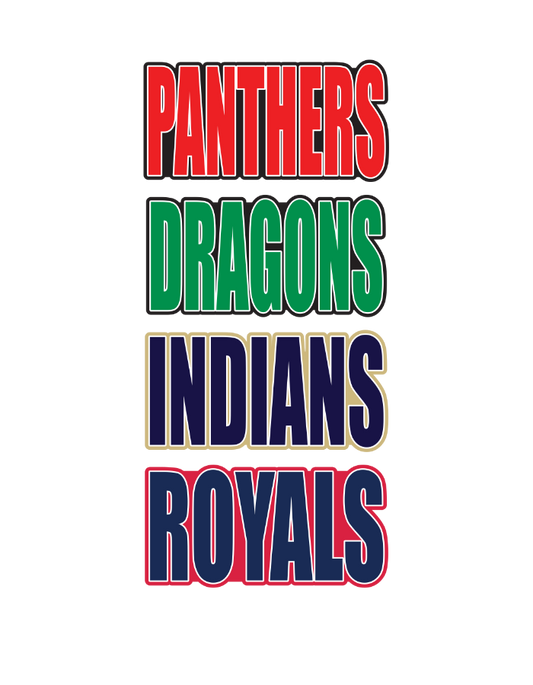 Mascot Name Chant Sign