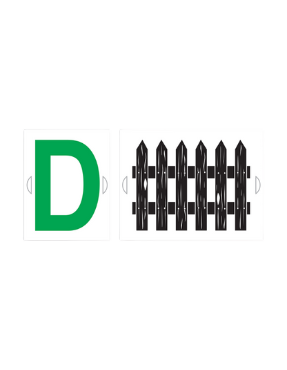D-Fence Chant Sign Set