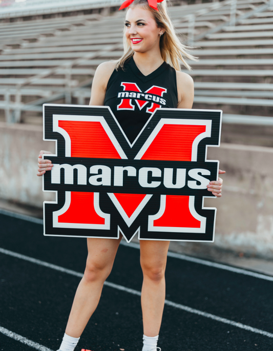 Oversized Logo Chant Sign
