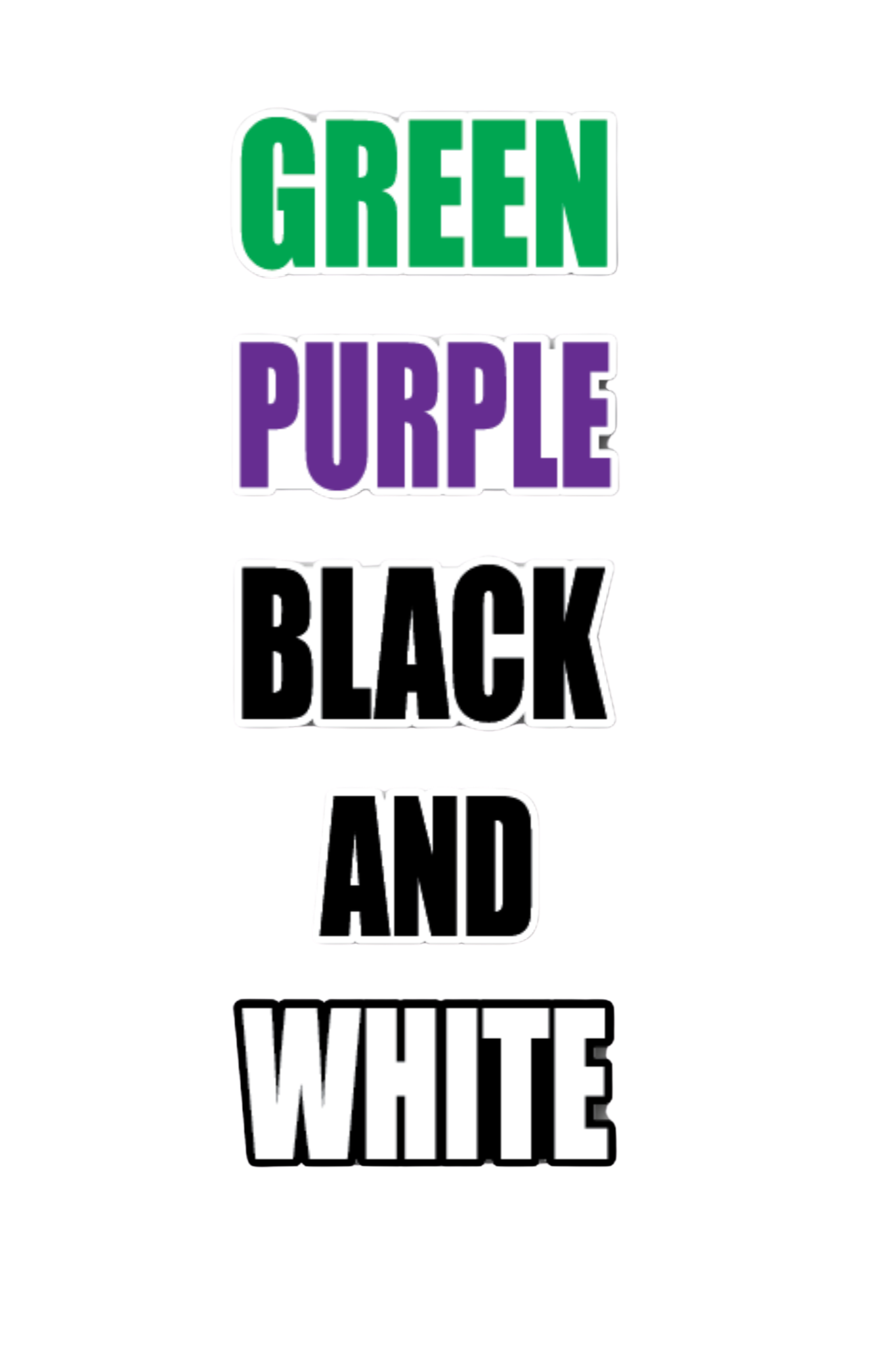 Color Chant Sign