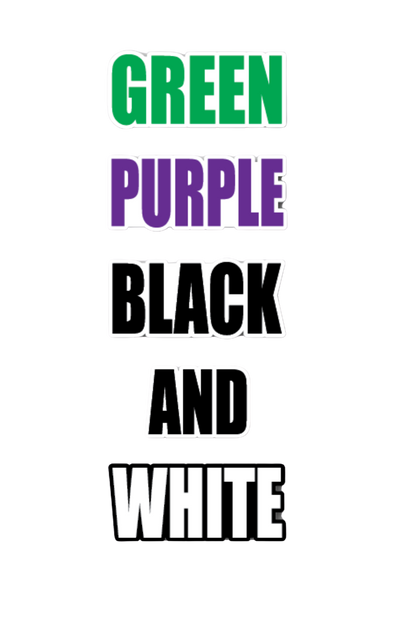 Color Chant Sign