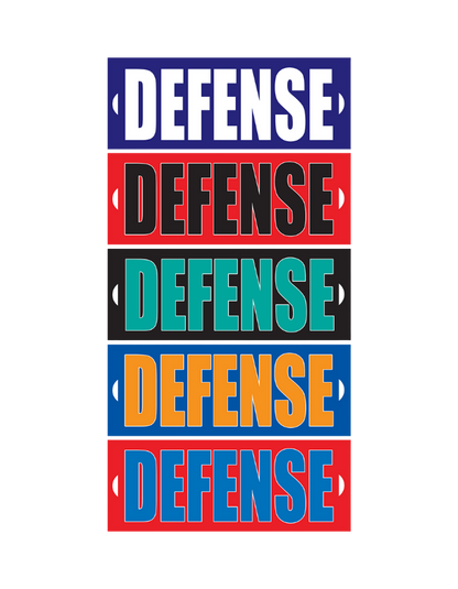 Defense Chant Sign